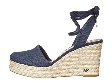 michael michael kors margie closed toe wedge 